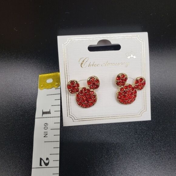 mickey mouse stud earrings - Picture 2 of 3